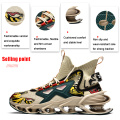 Latest AJ fashion blade sneakers running sports cushioning mesh shoes  sock mens high top shoes,mens casual shoes